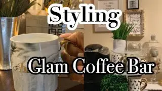 Glam Coffee Bar Styling 2019