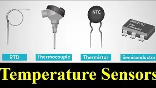 Industrial Temperature Sensors | Types of Temperature Sensor  #temperaturesensor