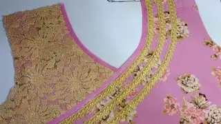 موديل دشداشة جميل وقصة صدر مميزه ✂️