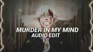 murder in my mind - kordhel (rock version) [edit audio]