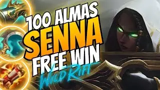 Essa BUILD TOP 1 CHINA DA SENNA É FREE PDL 0 - SENNA É O SUPORTE MAIS FORTE DO WILD RIFT
