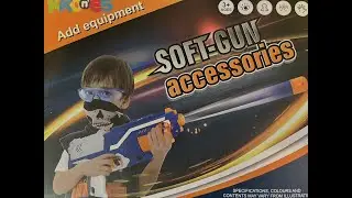Nerf Gun Accessories Unboxing!