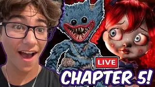 POPPY PLAYTIME CHAPTER 5 IS FINALLY HERE!!! (Live First Playthrough)