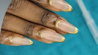 How to do Tips and Builder Gel nails tutorial 🔥🔥🔥