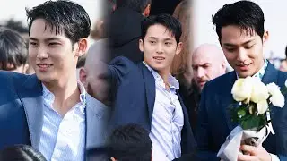 SEVENTEEN's Mingyu draws massive crowd at the Paris Fashion Week for Dior