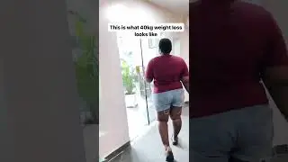 This is what a 40kg weight loss looks like!!!