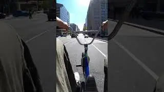 Riding BMX in DC GO PRO MAX