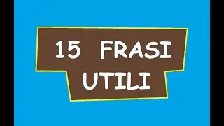 #tedescofacile TEDESCO FACILE #217 -- FRASI UTILI