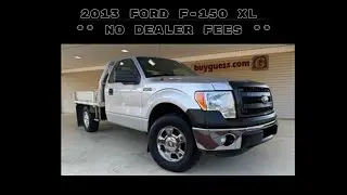 2013 Ford F-150 XL Flatbed  For Sale!