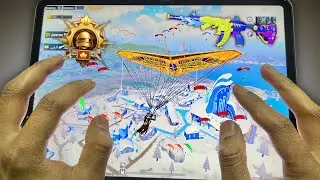 120 FPS 6 Finger Full Gyro BEAST on iPad Pro 🤯🔥 Solo Rush Handcam OP!