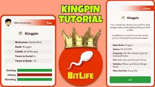 HOW TO BECOME THE KINGPIN AND SUCCESSFULLY RUN A CARTEL | dealer job pack | Bitlife