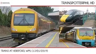 Trains At Hereford, WML (12/01/2019)