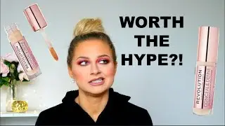 MAKEUP REVOLUTION CONCEALER - HONEST REVIEW + DEMO