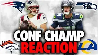 NFL Conference Championships Reaction and Biggest Takeaways!! | NFL Analysis