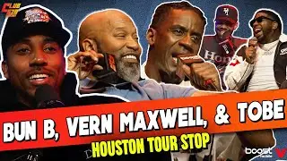 Bun B, Vernon Maxwell & Tobe Nwigwe HOUSTON LIVE SHOW | Jeff Teague & Club 520 Off the Court Tour