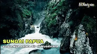 Sungai papua surga-Nya satwa air di Nusantara