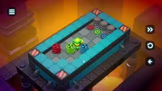 Tiny Robots Portal Escape - SokoBot Levels 21-30