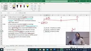 Time Value of Money (1): Future Value in Excel