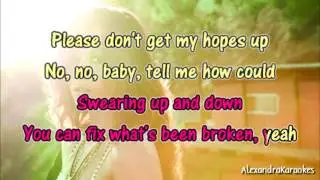 Demi Lovato - Fix a Heart ( Karaoke/Instrumental )