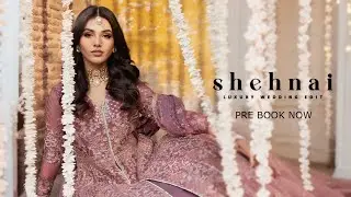 Zarif Luxury Wedding Unstitched Collection'25 | Shehnai Luxury Wedding Edit 2025 by Zarif