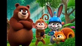 Bablu Dablu Jungle Adventure | Bablu Dhablu Cartoon | News Cartoon | Funny Cartoon Story for Kids