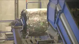Bailing and wrapping of MSW/RDF/SFR waste