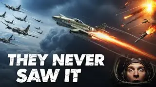 THEY NEVER SAW IT  #WW2#AviationHistory#JetFighter#MilitaryAviation#WorldWar2#WarHistory