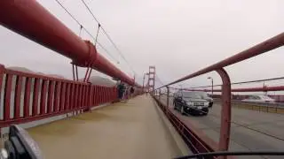 Biking Across the Golden Gate Bridge from SF to Sausalito