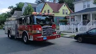 Springfield Fire Department 2021 Pierce Enforcer PUC 1500/750/25F Engine #8 Driving By!
