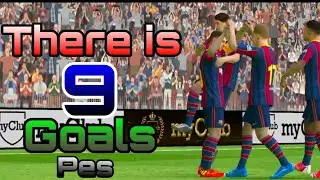 PES 9 GOALS #pes #messi #ronaldo #football #goal