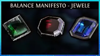 [PoE] Balance manifesto - Jewele