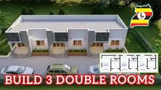 cost of building this simple 3 double rooms in uganda