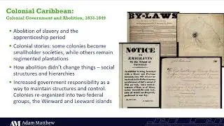 Colonial Caribbean: CO Files from The National Archives, UK