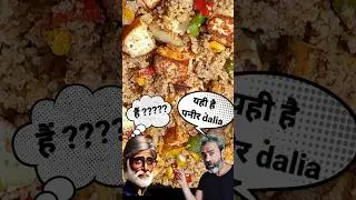 😋 Yummy Paneer & Bulgur Wheat (Dalia) Recipe | Healthy Paneer Dalia 💪 #shorts #ytshorts