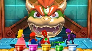 Can Waluigi FINALLY Win?! vs Mario, Peach & Yoshi in Mario Party Top 100