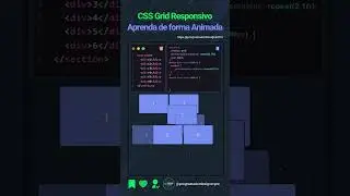 grid layout #css #frontend #programacao #cssanimation