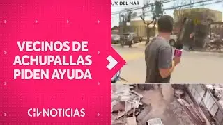 Las dos casas que milagrosamente se salvaron en medio de los incendios forestales en Achupallas