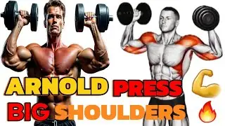 INSANE Shoulder Workout for Mass 🔥 Dumbbell & Barbell Only