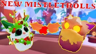 Catching New Mistletroll Pets UNTIL I GET THE ROYAL MISTLETROLL! (Roblox Adopt Me)