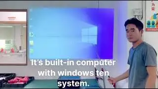 Hivista All-in-one Interactive Projector P9 for Distance Education Remote Teaching Online Teaching