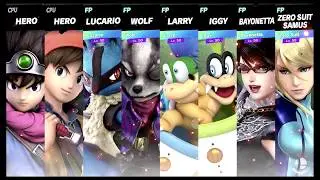 Super Smash Bros Ultimate Amiibo Fights &ndash; Request #11542 Battle at the Arena