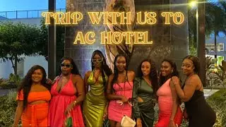 AC HOTEL MARRIOTT!!| KINGSTON,JAMAICA | TRAVEL VLOG! #kingston #Achotel #jamaicayoutube