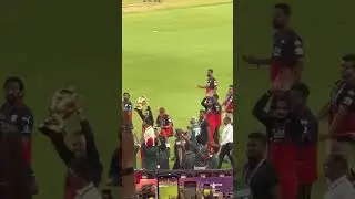 Phil Salt&rsquo;s moment with Trophy #rcb # champions #ipl #winner #cricket #shorts #viral #feed #youtube