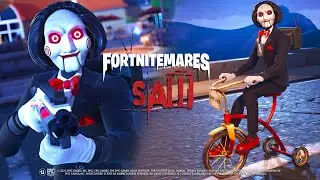 NEW Fortnite SAW Billy Skin Bundle & Emote (REACTIVE Gameplay & Item Shop)