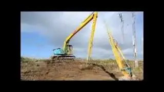 Is this the smallest long-reach excavator in New Zealand? | Deals on Wheels