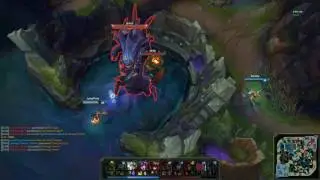 LoL - Red Buff imitating Baron