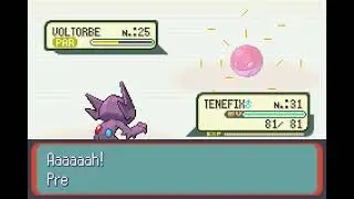 Pok&eacute;mon Sapphire Version (French) - Catching Voltorb