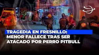 Tragedy in Fresnillo: minor dies after being attacked by pit bull