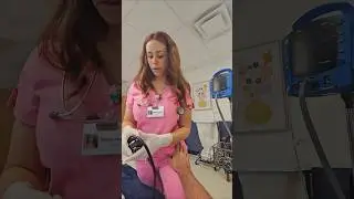 Try and relax that arm, Okay ? #nurse #scrubs #health #relax