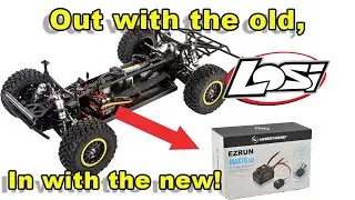 Out with the Old in with the New Hobbywing SCT Combo | Losi Tenacity